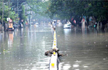 Rain brings city to a standstill